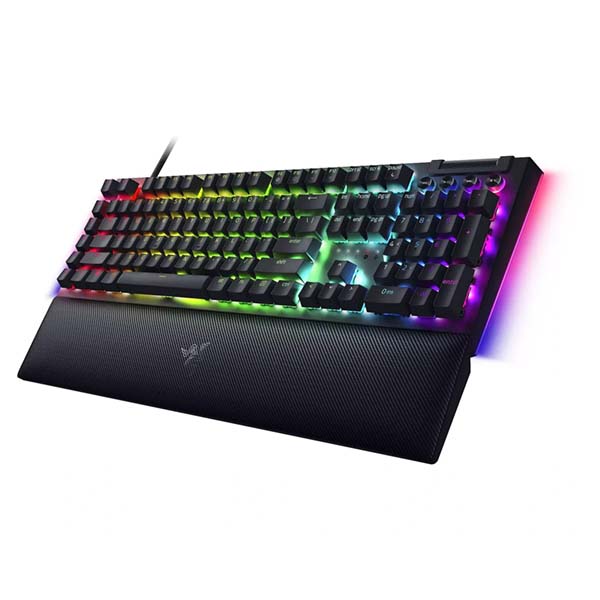 RAZER BLACKWIDOW V4 Yellow Switch Chroma RGB Wired Mechanical Gaming Keyboard US - Black