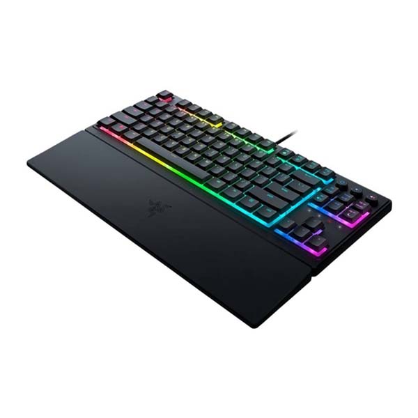Razer Ornata V3 Low-profile RGB TKL Wired Mecha-Membrane Gaming Keyboa ...