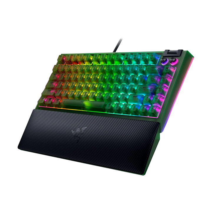 RAZER BlackWidow V4 75% Wired Mechanical Gaming Keyboard - Phantom Green