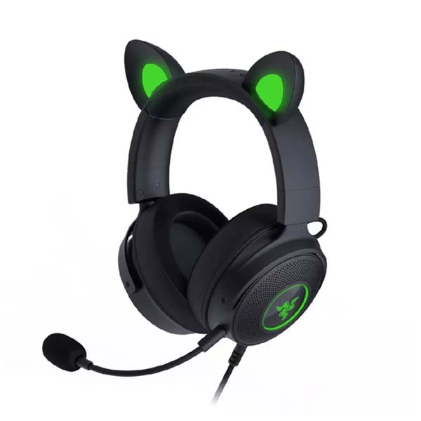 Razer Kraken Kitty V2 Pro RGB Wired Gaming Headset - Black