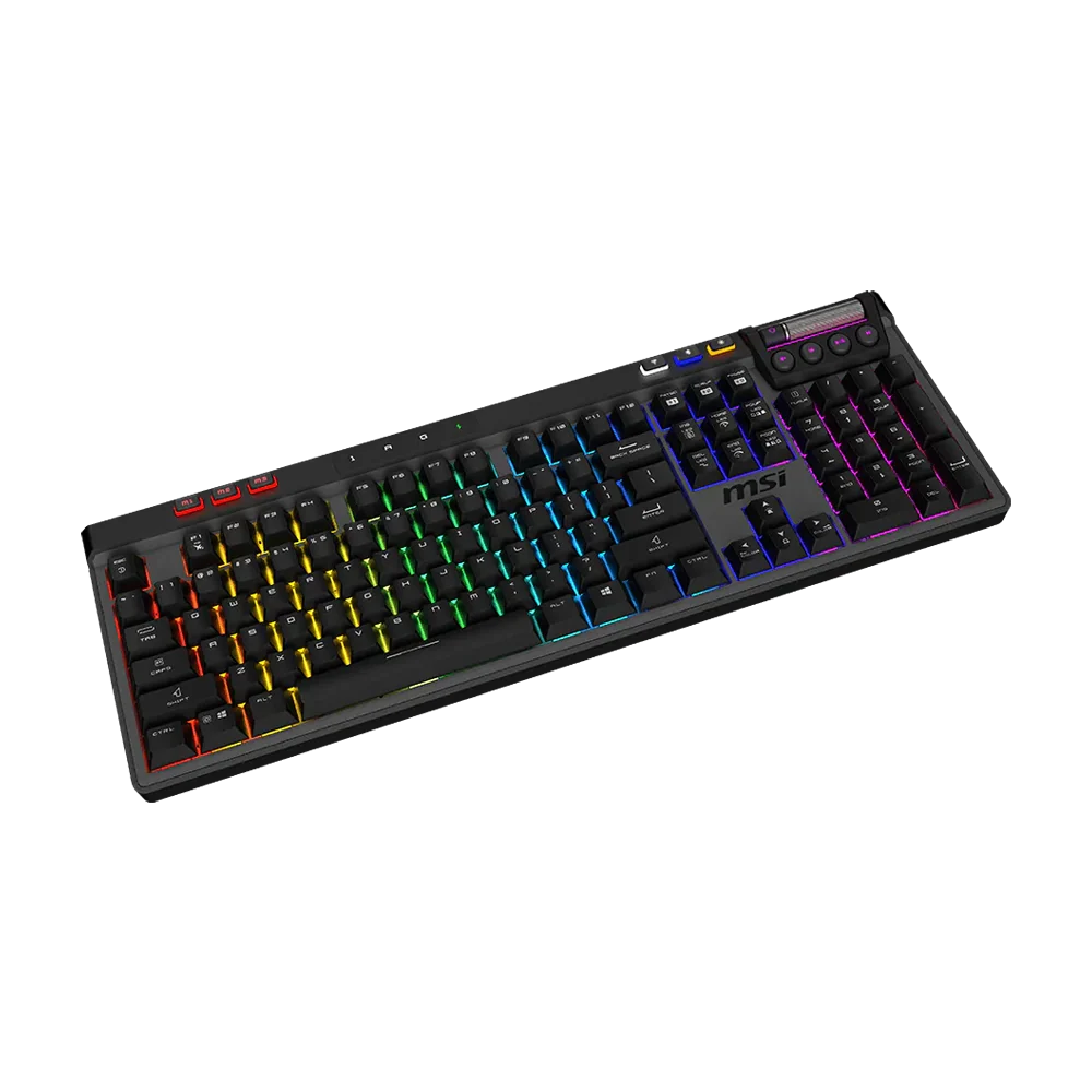 MSI STRIKE PRO Wireless Gaming Keyboard - Black
