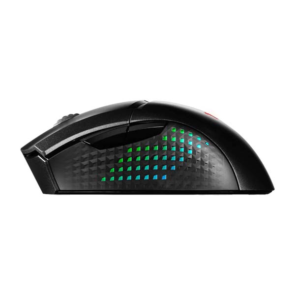 MSI CLUTCH GM51 Lightweight RGB Wireless Mouse - Black