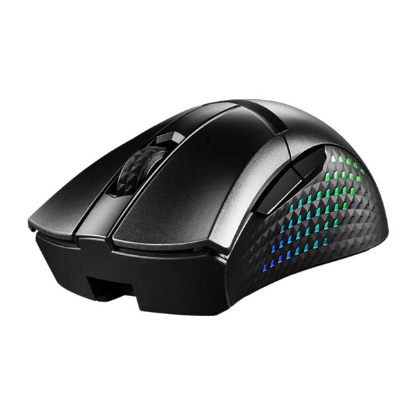 MSI CLUTCH GM51 Lightweight RGB Wireless Mouse - Black