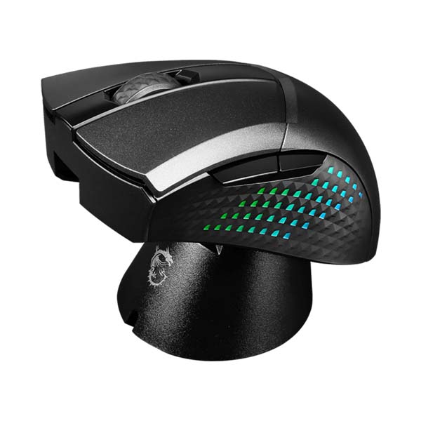 MSI CLUTCH GM51 Lightweight RGB Wireless Mouse - Black