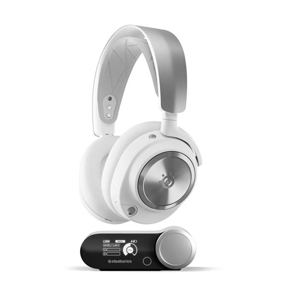 STEELSERIES ARCTICS NOVA PRO Wireless Gaming Headset - White