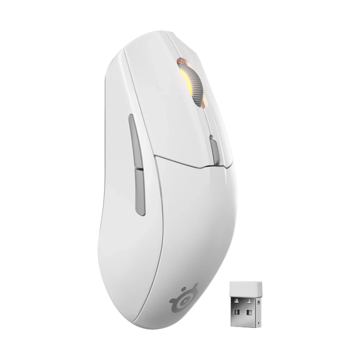 SteelSeires Rival 3 Wireless Gen 2 Truemove Bluetooth Mouse - White