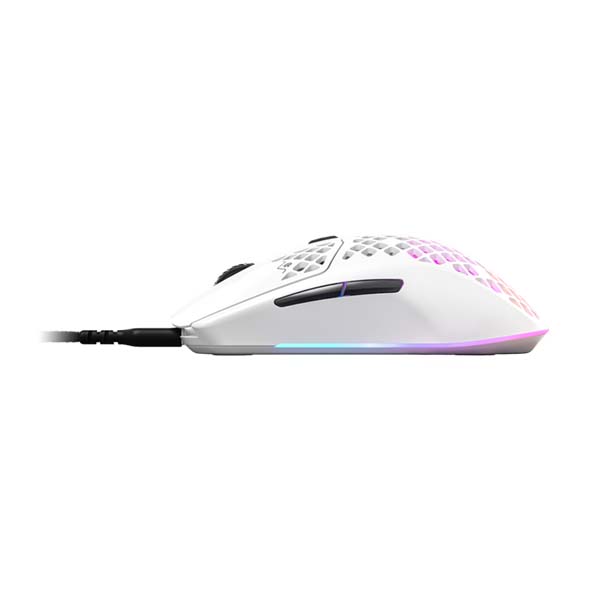 STEELSERIES AEROX 3 RGB Wired Gaming Mouse - Snow