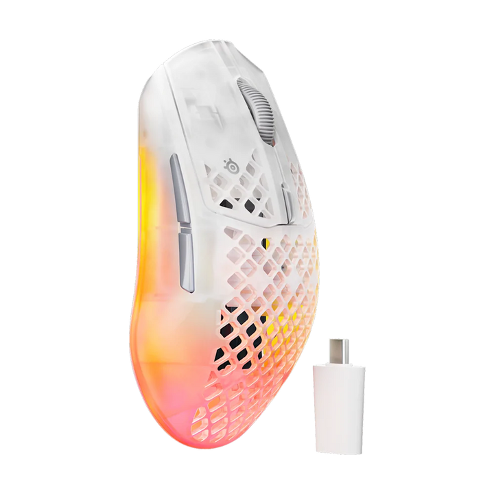 SteelSeries AEROX 3 GEN2 Wireless Gaming Mouse - Ghost