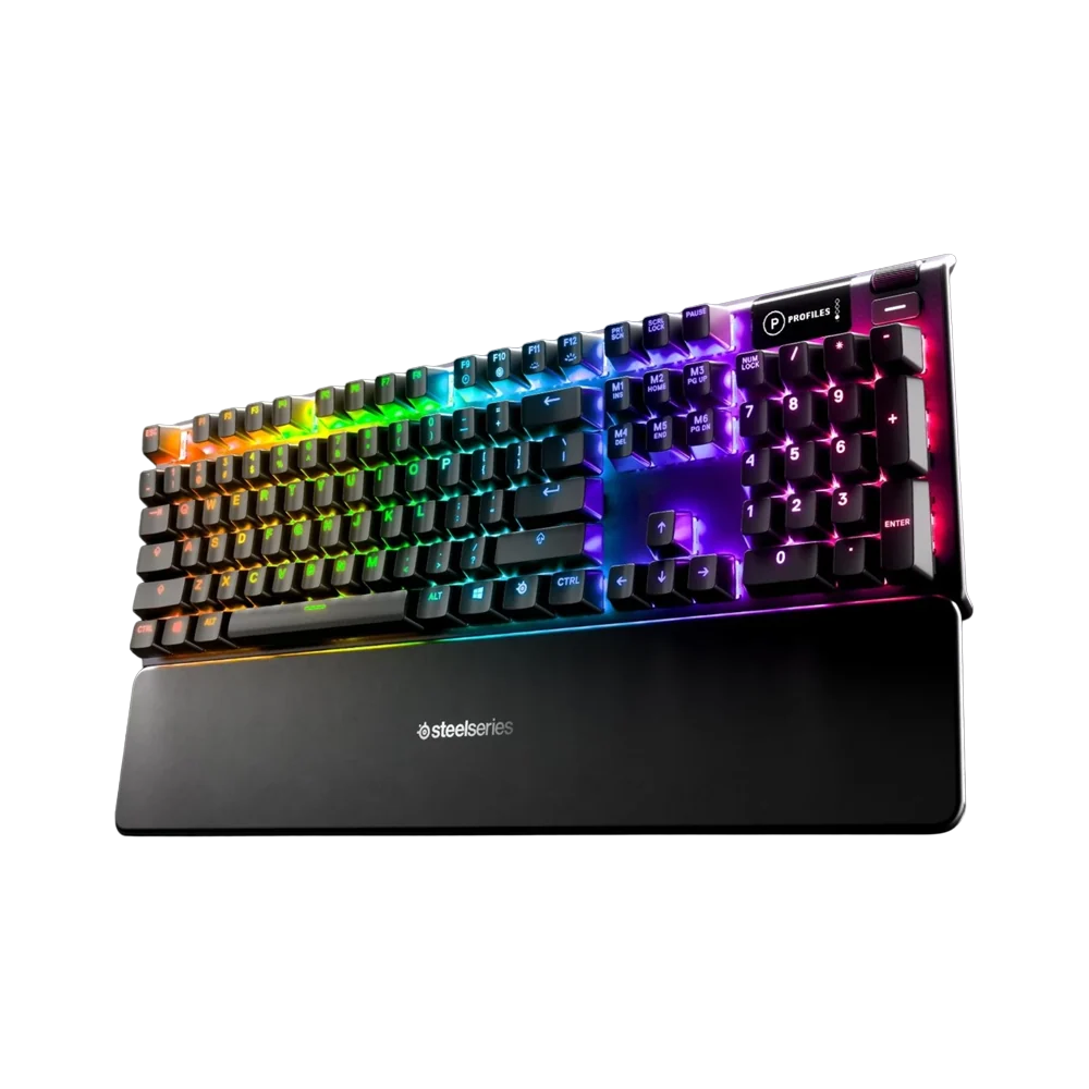 STEELSERIES APEX 5 RGB Wired Hybrid Mechanical Keyboard - Black