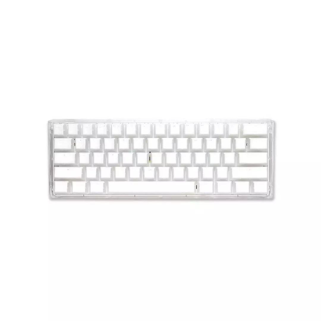 Ducky One 3 SF - Silent Red Switch RGB Hot-Swap Mechanical Keyboard - Aura White