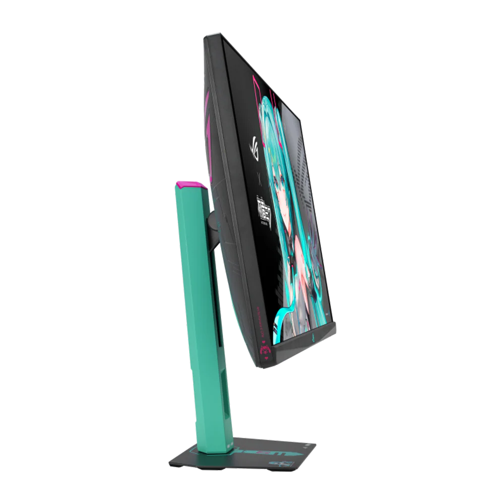 ASUS ROG STRIX XG27ACMEG-G 27 Inch 260Hz QHD HDMI 2.1 0.3ms Hatsune Miku Edition Fast IPS Gaming Monitor - Black