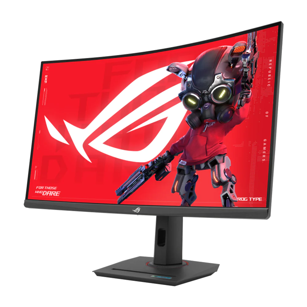 ASUS ROG STRIX XG32WCS 32 Inch 180Hz QHD HDMI 2.0 1ms Curved Gaming Monitor - Black