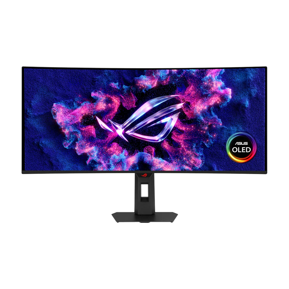 ASUS ROG STRIX XG34WCDMS 34 Inch 280Hz WQHD HDMI 2.1 0.03ms QD-OLED Curved Gaming Monitor - Black