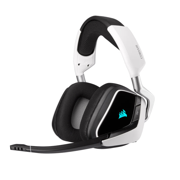 Corsair VOID RGB ELITE Wireless Premium Gaming Headset with 7.1 Surround Sound â€” White (EU)