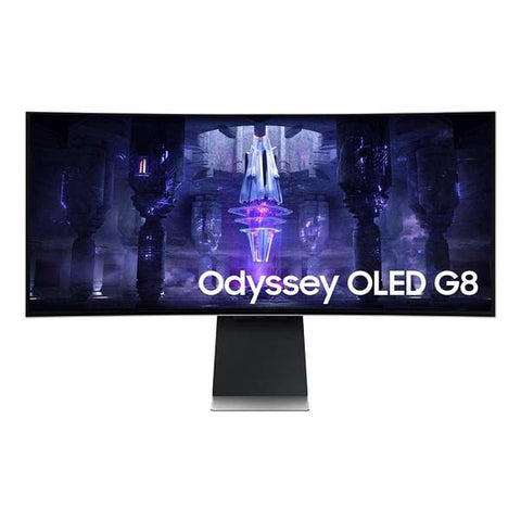 Samsung 34 Inch Odyssey OLED G8 175Hz 1ms FreeSync Curved Gaming Monitor