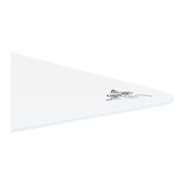 Razer Atlas Tempered Glass Medium Gaming Mousepad - White