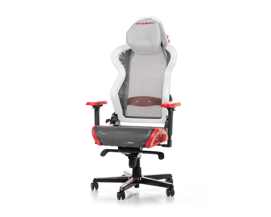 DXRacer Air Pro Series Gaming Chair - White/Red/Black