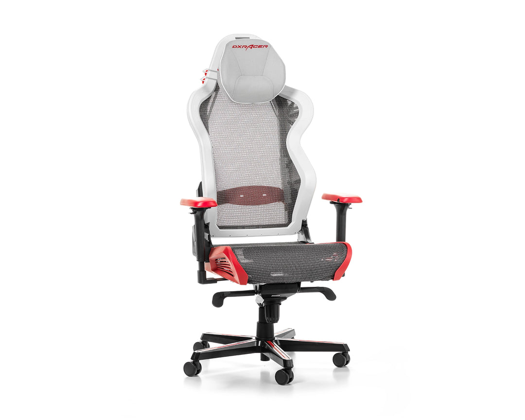 DXRacer Air Pro Series Gaming Chair - White/Red/Black