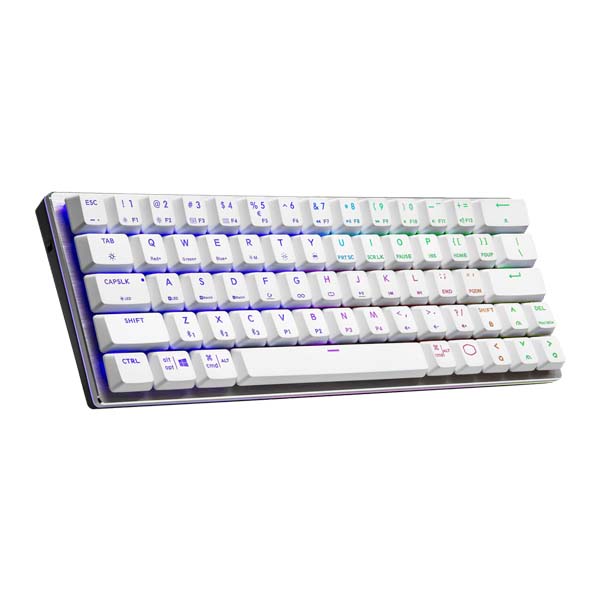 Cooler Master SK622 Red Switch Hybrid Wireless Mechanical Gaming Keyboard - White