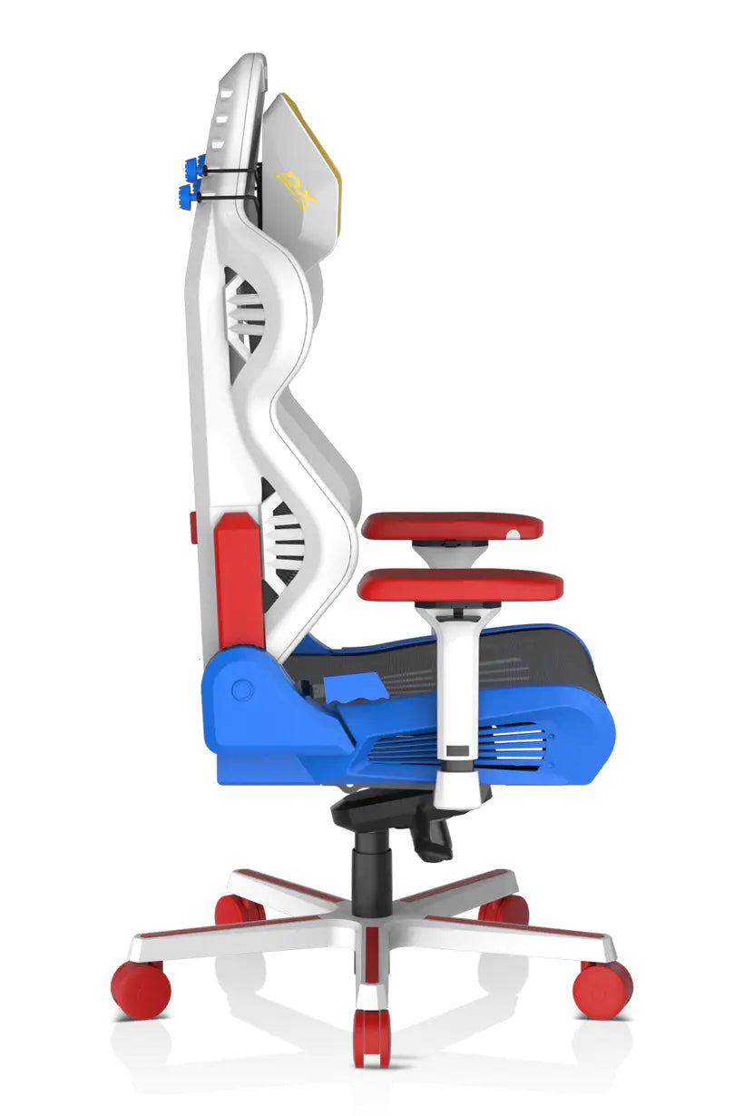 DXRacer Air Series Gaming Chair - White/Red/Blue