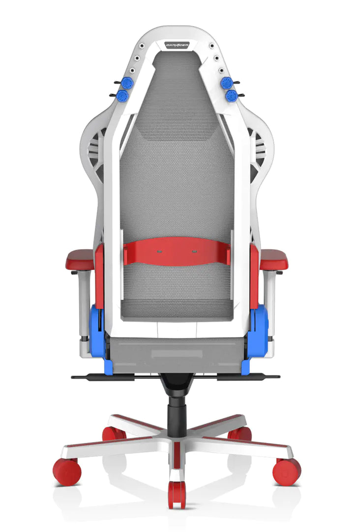 DXRacer Air Series Gaming Chair - White/Red/Blue