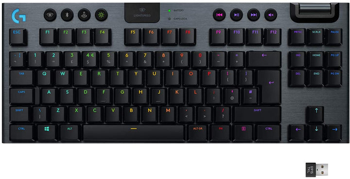 Logitech G915 TKL Ten Keyless Light Speed Wireless RGB Mechanical Gaming Keyboard