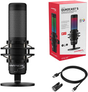 HyperX QuadCast S RGB  USB Condenser Microphone