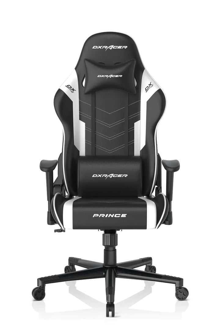 DXRacer Prince Series Gaming Chair - Black/White