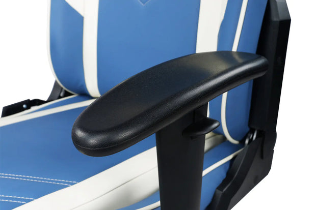 DXRacer Prince Series  Gaming Chair - Blue/White