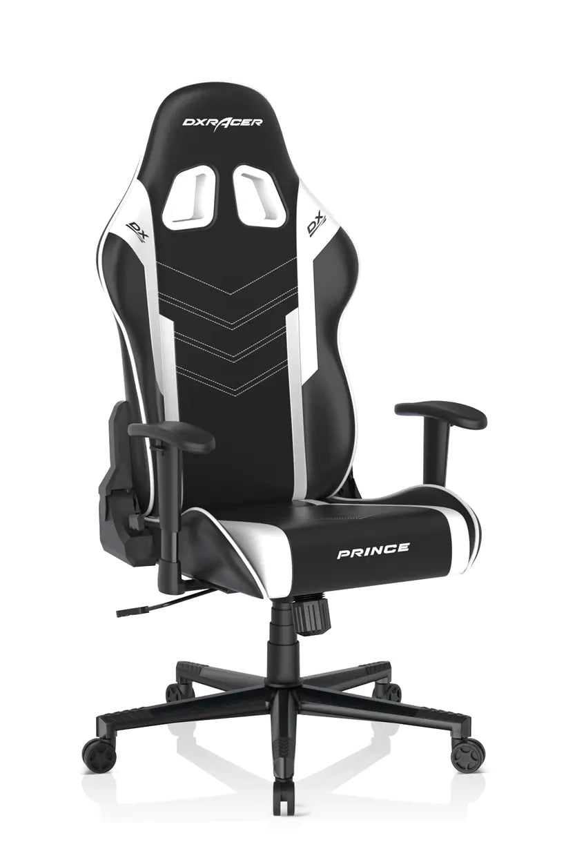 DXRacer Prince Series Gaming Chair - Black/White