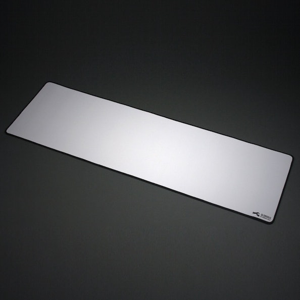 Glorious Extended Gaming Mouse Pad 11"x36" - White Edition
