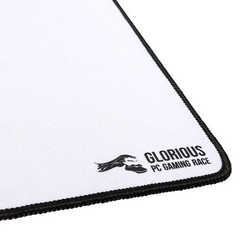 Glorious XXL Extended Gaming Mouse Pad - 18"x36" - White Edition