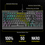 Corsair K70 RGB TKL CHAMPION SERIES Wired Gaming Keyboard