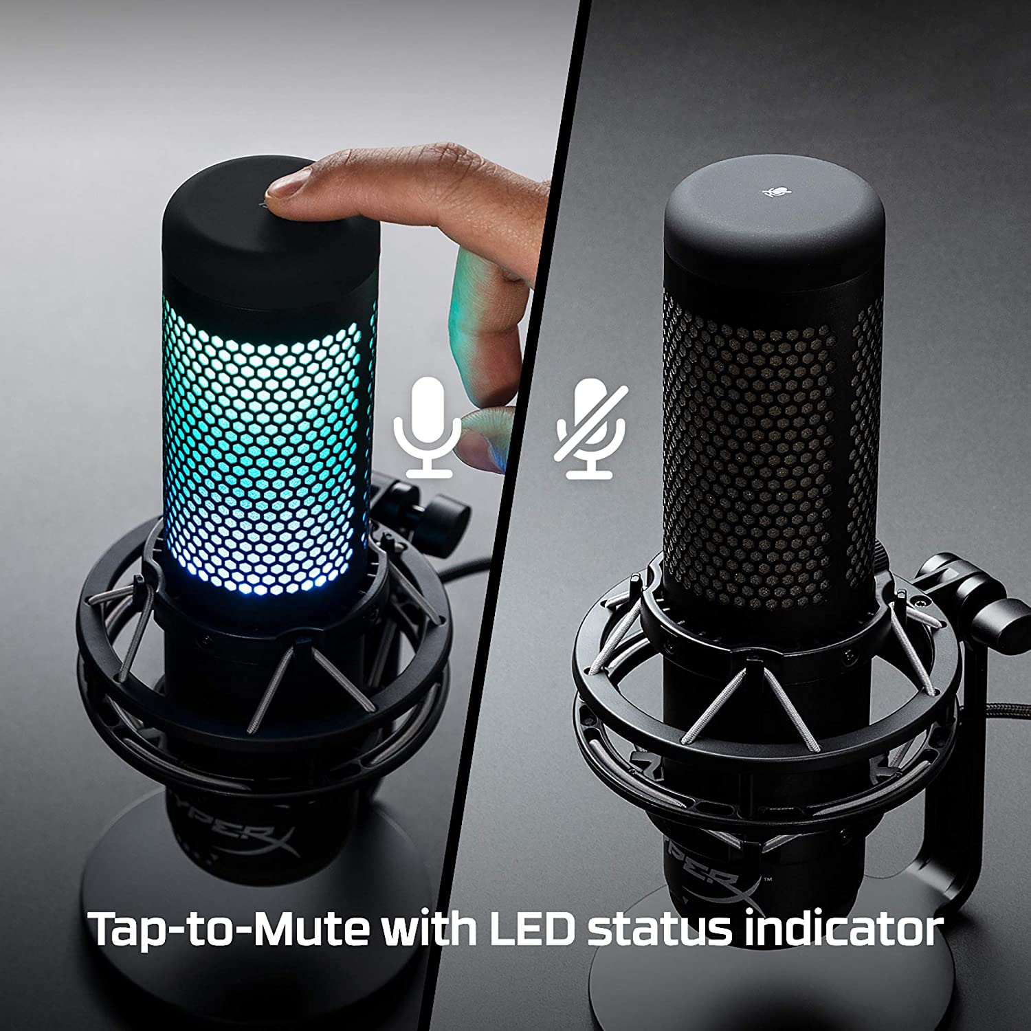 HyperX QuadCast S RGB USB Condenser Microphone – PC ZONE