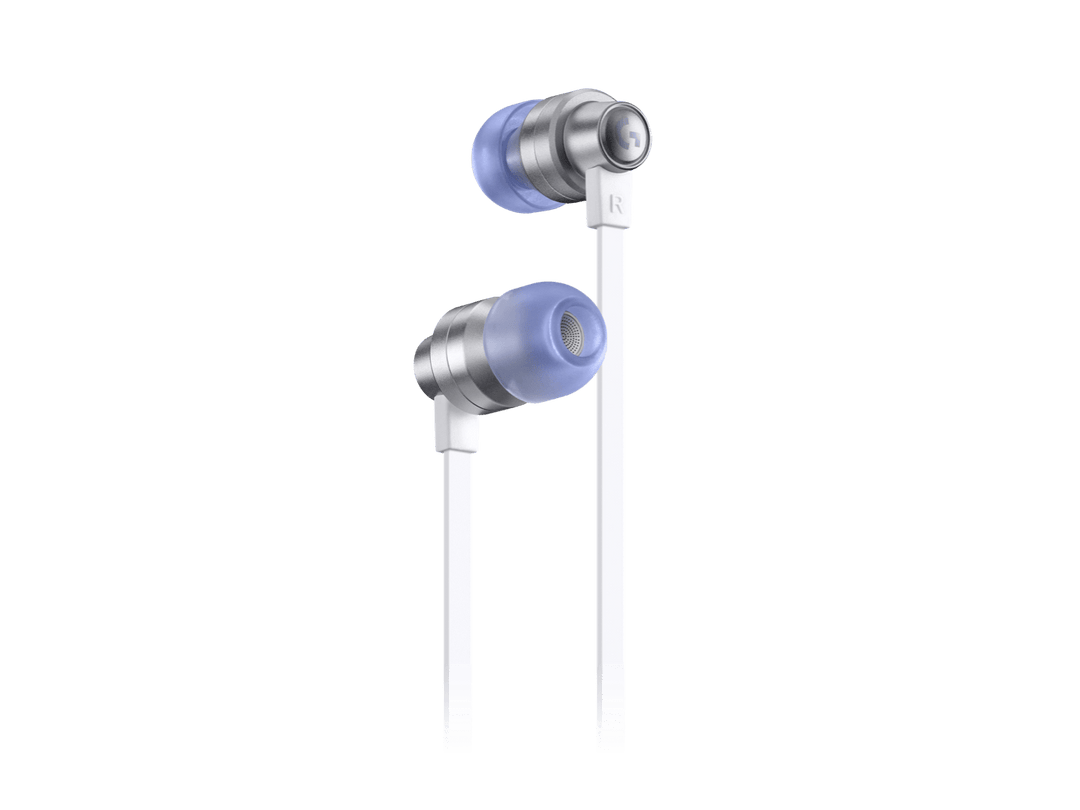 Logitech G333 In Ear Gaming Earphone - White
