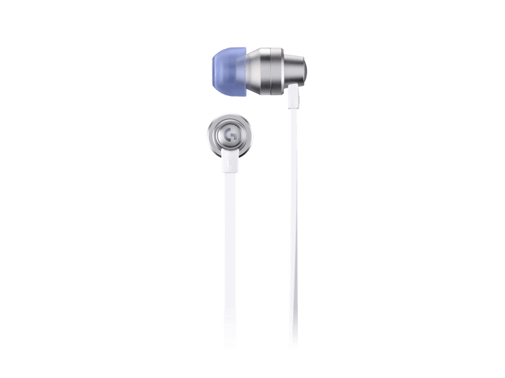 Logitech G333 In Ear Gaming Earphone - White