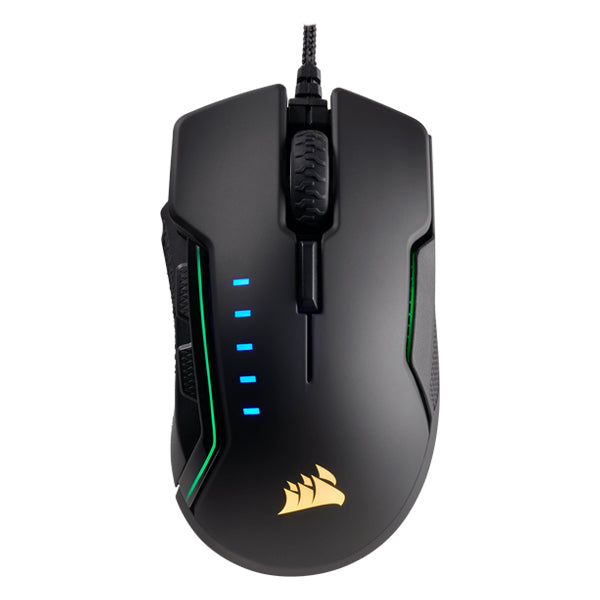 Corsair GLAIVE RGB Gaming Mouse - Aluminum