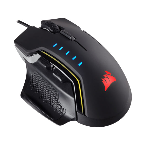 Corsair GLAIVE RGB Gaming Mouse - Aluminum