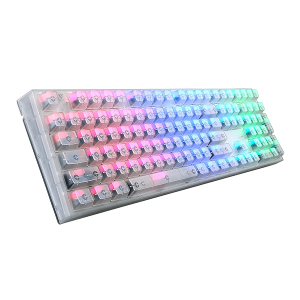Masterkeys Pro L - RGB - Crystal Edition Cherry MX Switch Brown