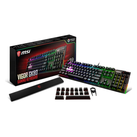 MSI VIGOR GK80 SILVER Gaming Keyboard