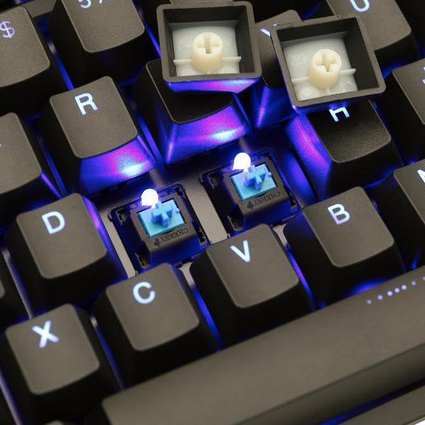 Ducky One 2 TKL RGB Gaming Keyboard -Cherry MX Blue Switch