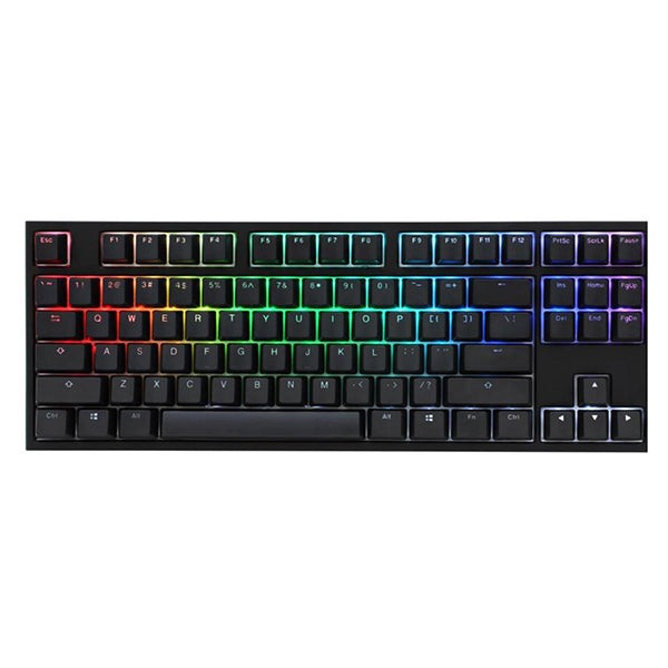 Ducky One 2 TKL RGB Gaming Keyboard - Cherry MX Silent Red Switch