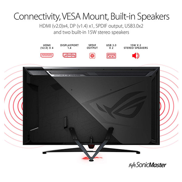 Asus ROG Swift PG65UQ 65Inch 144Hz 4K HDR Gaming Monitor