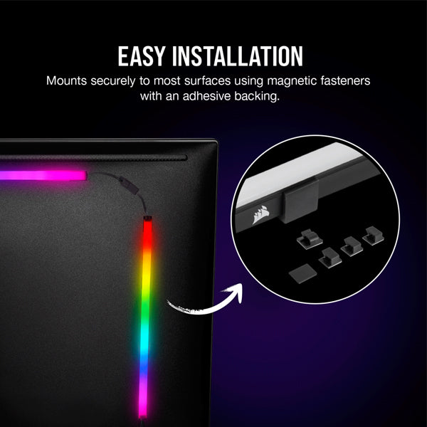 Corsair iCUE LS100 Smart Lighting Strip Expansion Kit 250mm