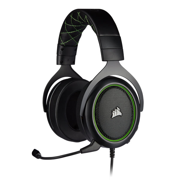 Corsair HS50 PRO STEREO Gaming Headset — Green (EU)