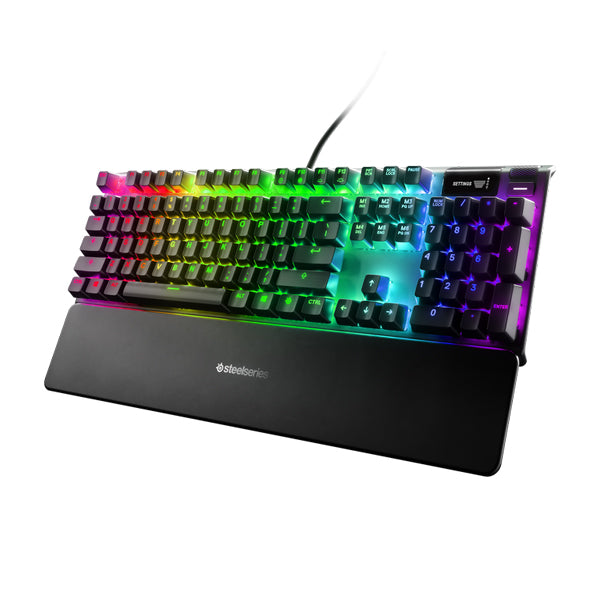 SteelSeries Apex Pro Mechanical Gaming Keyboard - OLED Smart Display