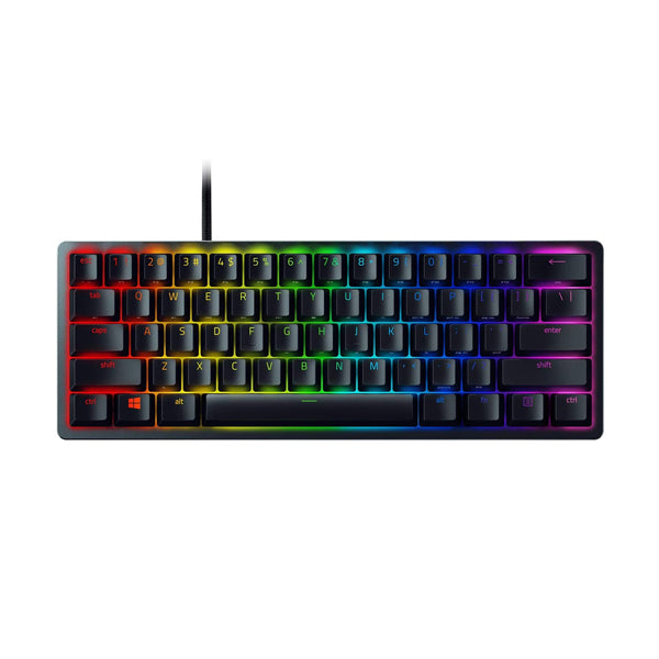 Razer Huntsman Mini - Clicky Optical Switch Purple - US - Black