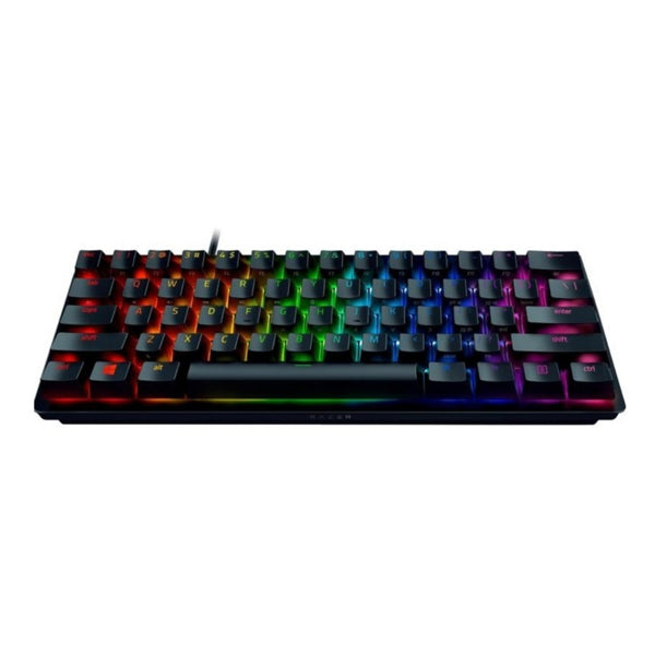 Razer Huntsman Mini - Clicky Optical Switch Purple - US - Black