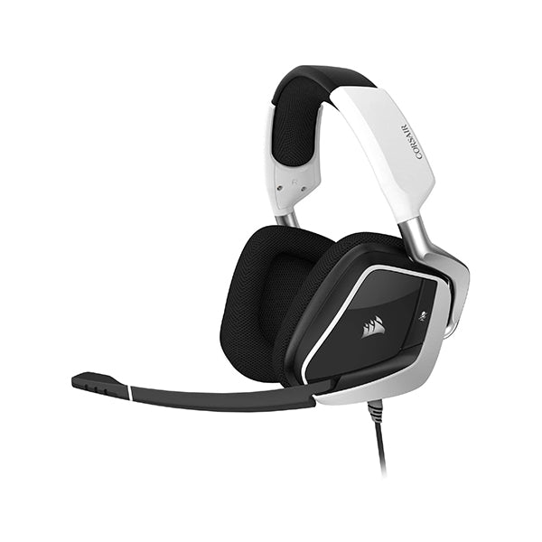 Corsair VOID RGB ELITE USB Premium White Gaming Headset with 7.1 Surround Sound