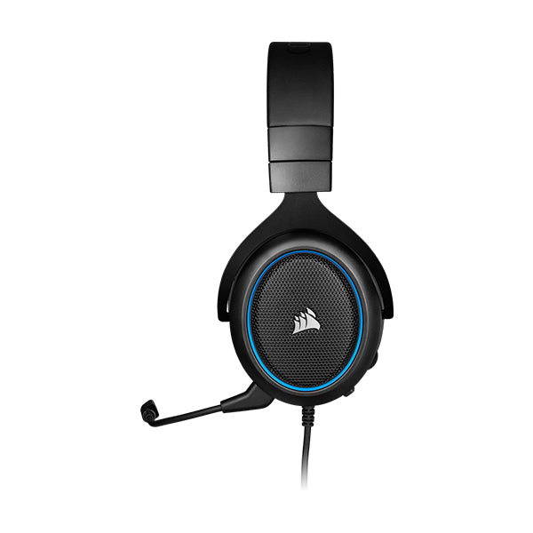 Corsair HS50 PRO STEREO Gaming Headset — Blue – PC ZONE